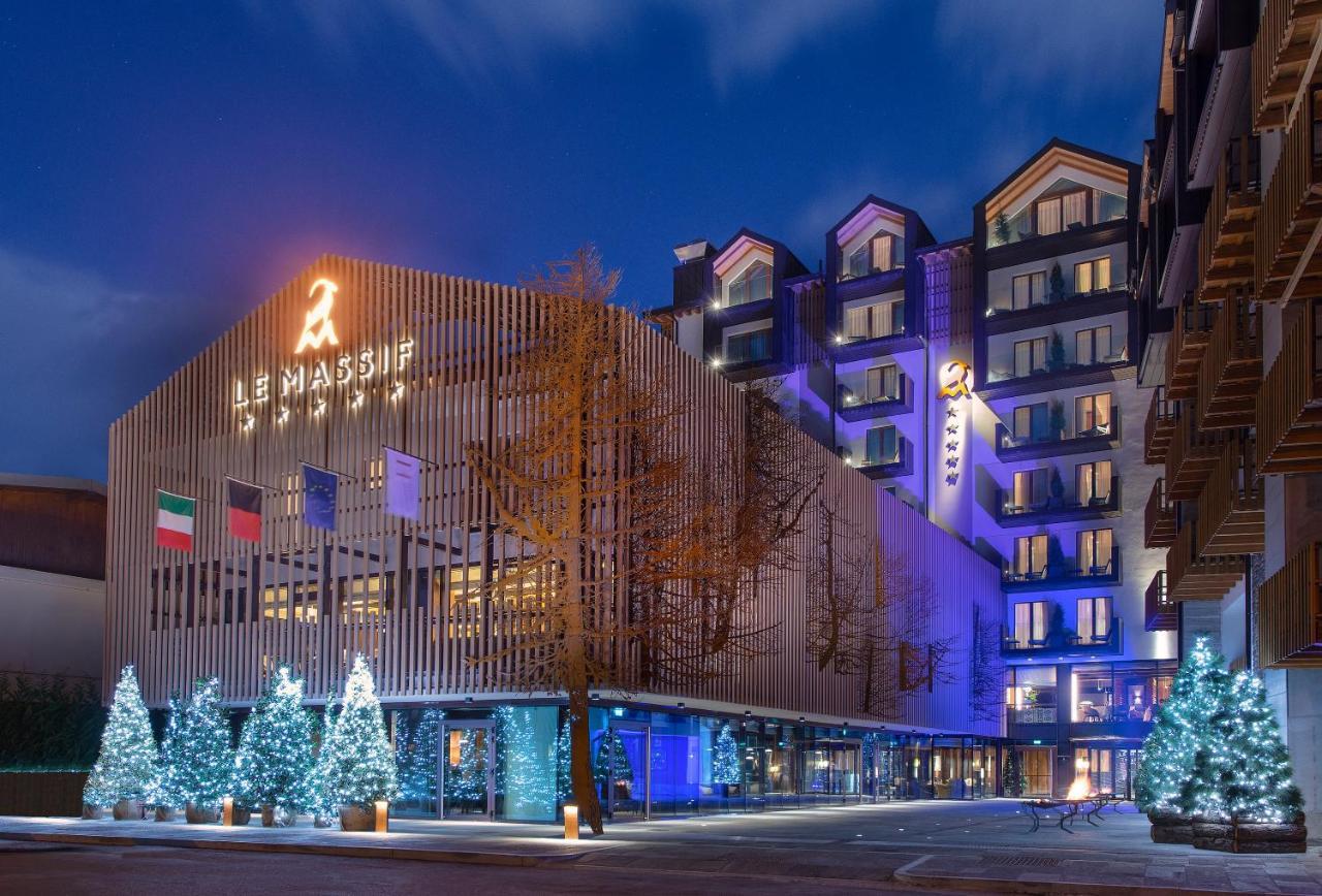 Le Massif Hotel & Lodge Courmayeur The Leading Hotels Of The World Exterior photo